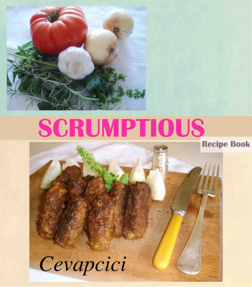 Our original Scrumptious Ebook Cover