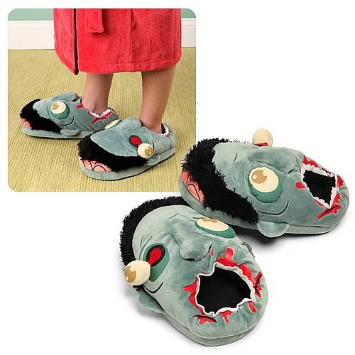 Zombie lovers - here are the slippers you've been waiting for.  