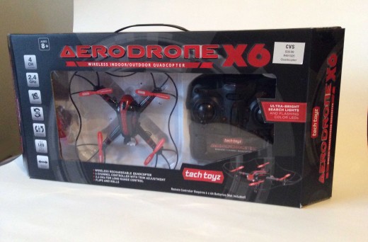 A small drone in a big package: Aerodrone X6 from CVS