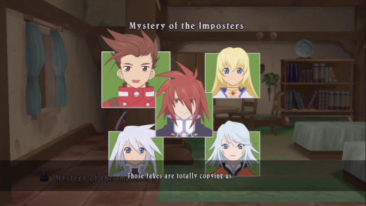 the characters will banter and play off each other through some humorous skits.
