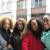My daughters, Wanisha & Jaleesa and my twin sister Paulette outside the Wendy's studio.