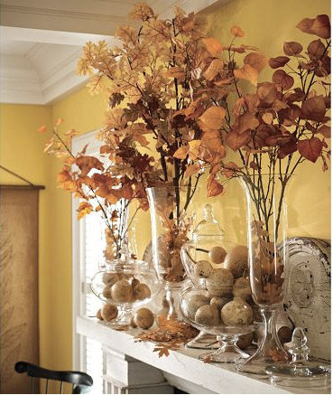 Thanksgiving table decorations
