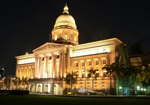 Old Supreme Court, an example of scrupulously built colonial architecture