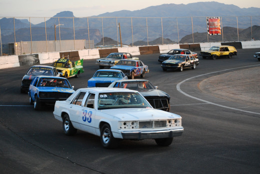 Local short track racing at Havasu 95 Speedway located in Lake Havasu City-Arizona.