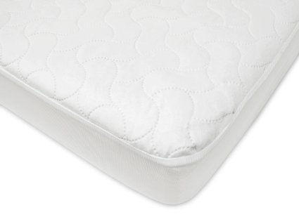 American Baby Company Waterproof Fitted Crib and Toddler Protective Mattress Pad Cover