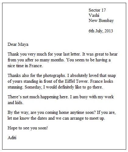 sign kind regards letter (With Examples to Informal in English How Letters Write