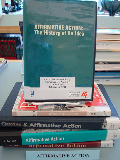Should there be action taken against affirmative action? Should there be action taken against affirmative action?