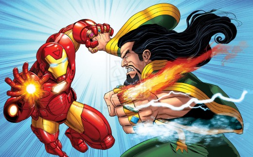 “NO ONE ESCAPES THE HANDS OF THE MANDARIN!!!!!!”
