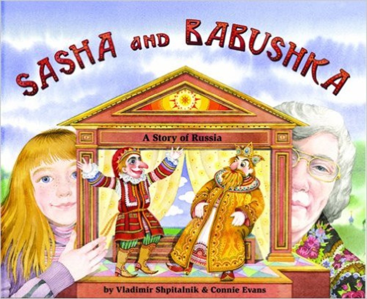 Sasha & Babushka: A Story of Russia - a Make Friends Around the World Storybook by Cornelia Evans  - Images are from amazon.com