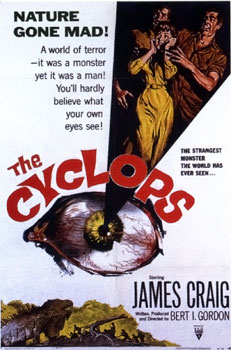 The Cyclops Theatrical Release Poster.