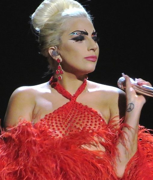 Gaga performing at the Cheek to Cheek Tour in June 2015. Photo Credit - https://en.wikipedia.org/wiki/Lady_Gaga