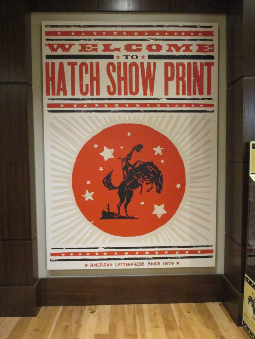 There's a lot of great print art all over town.  