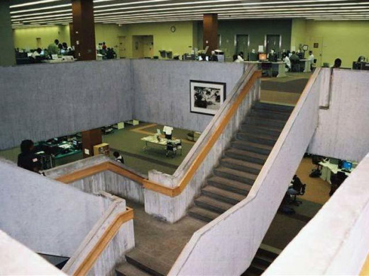 a library as it may have appeared in 1980