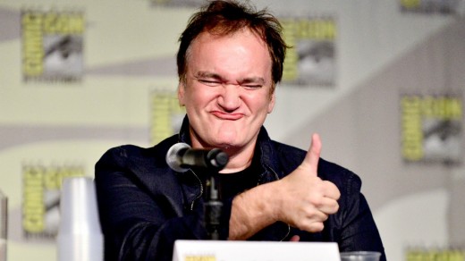 "Hateful Eight" writer and director Quentin Tarantino at Comic Con