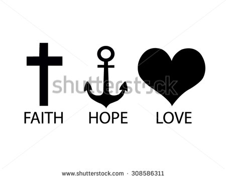 Hope is there because we trust in God – our faith fosters our heart to believe that we can overcome anything that comes into our life because we are never alone. Hope is eternal because we love God with the fullness of our being. 