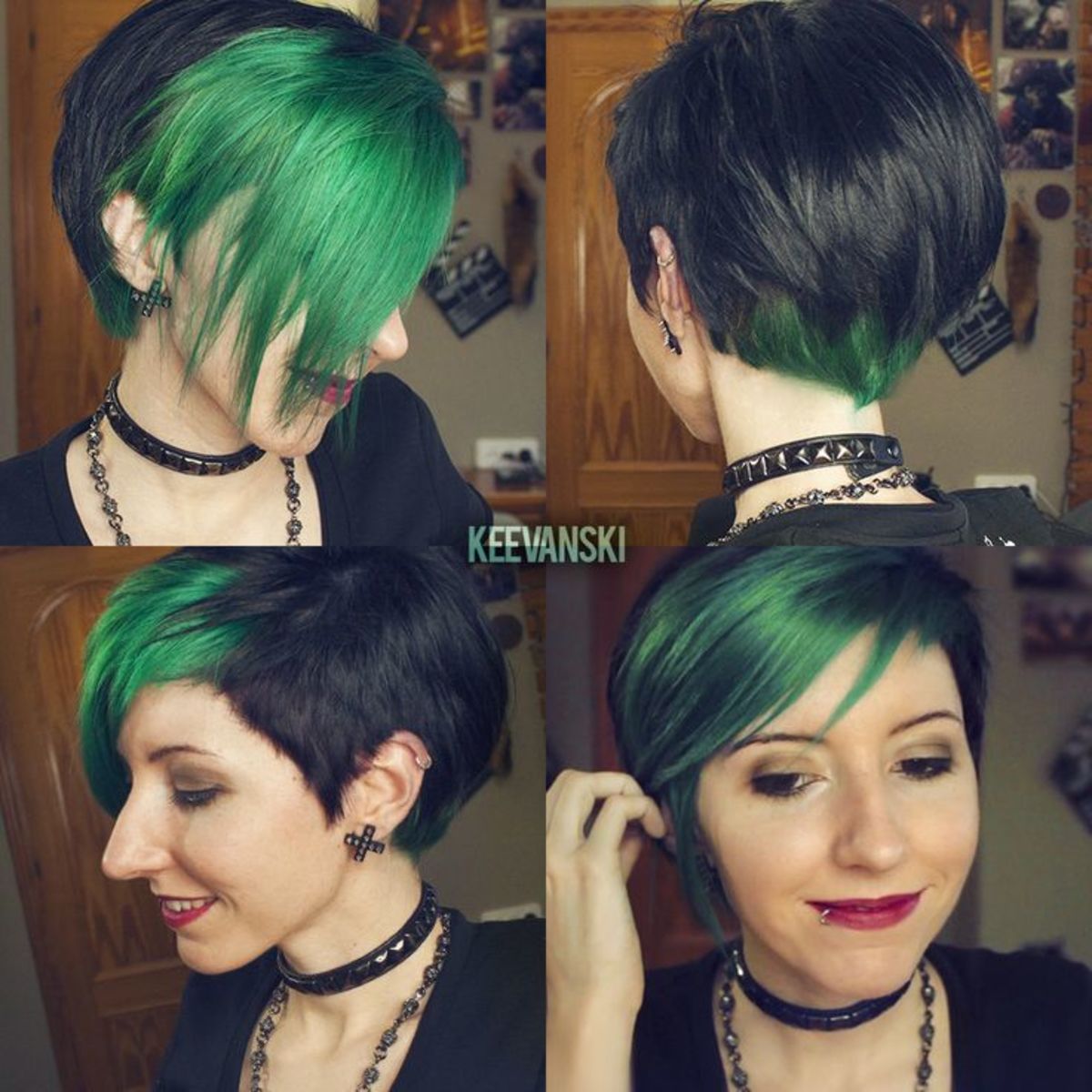 DIY Hair: 10 Green Hair Color Ideas  Bellatory