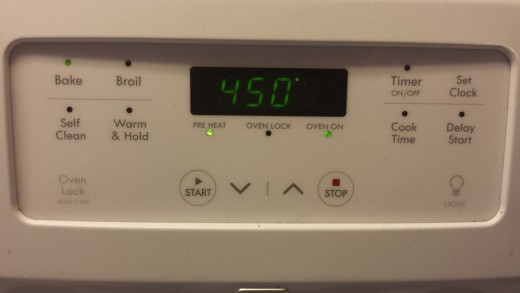 Preheat the oven to 450 degrees