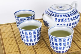 Chinese drink hot tea with their meals. Tea is a sign of respect and served to the Bride and Grooms parents during the tea ceremony,
