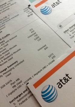 Save Money Your AT&T Cellphone by Eliminating Data Charges