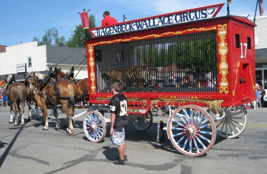 Wallace circus wagon