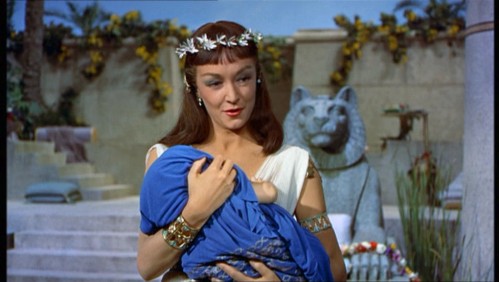 as Bithiah - the Egyptian princess who adopts Moses