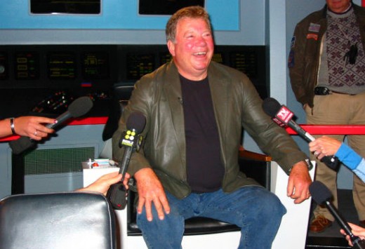 William Shatner, the host of "Weird or What?"  I love that man.  