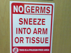 Silly sign at hospital