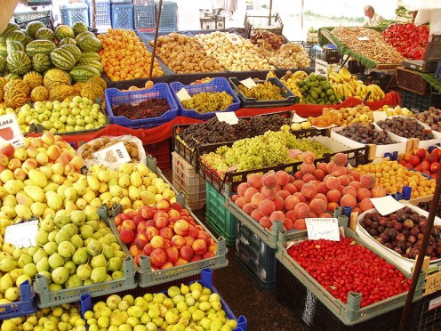 Most of the general commodity markets are the example of monopolistic competitive market. 