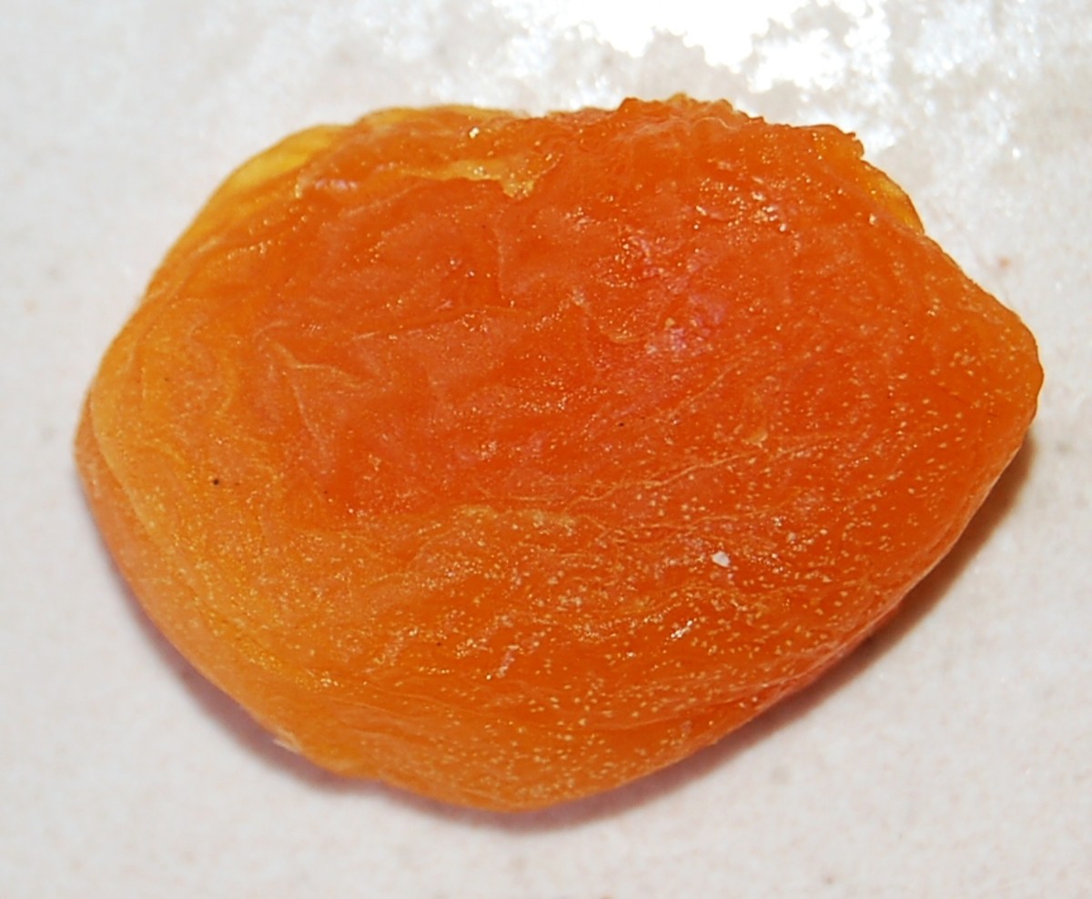 A Dried Apricot Section