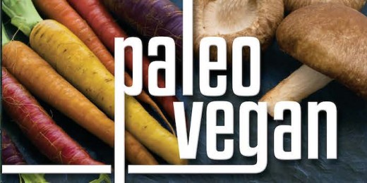 Logo for paleo and vegan diet.