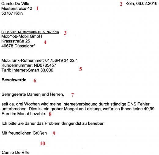 How To Set Out A Formal Letter In German Hubpages