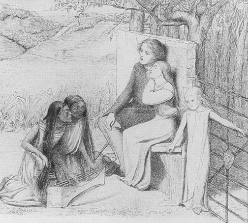 Lovers Listening to Music, 1854