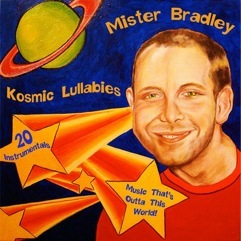 Mister Bradley's Kosmic Lullabies is probably more loved by parents than kids...A relaxing favorite all around!  Even used in yoga studios!  Find it at: www.misterbradley.com