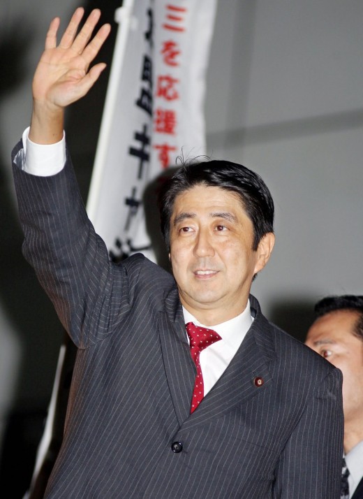 Japan's Shinzo Abe.
