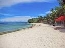White sand beach at Lambug