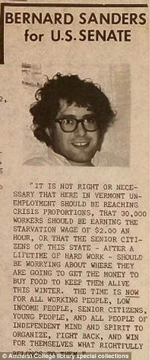 Good thing Bernie is just like us, not a career politician.