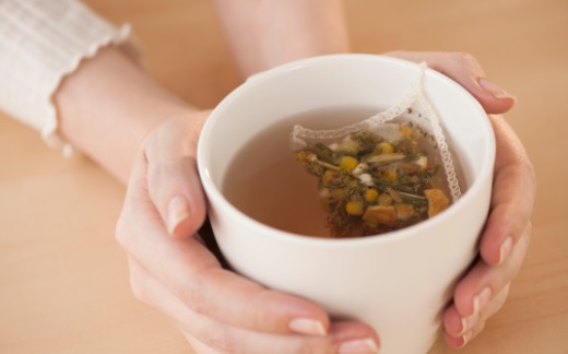 Chamomile tea has a calming effect on body.