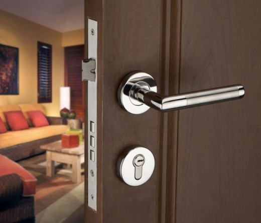 A lever-style handle is easier to grip.