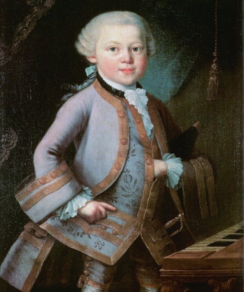 Mozart age 8
