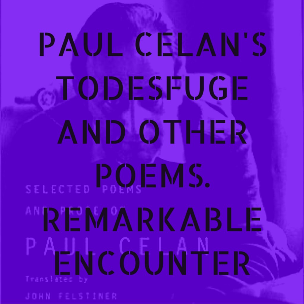 Poems of Paul Celan by Paul Celan