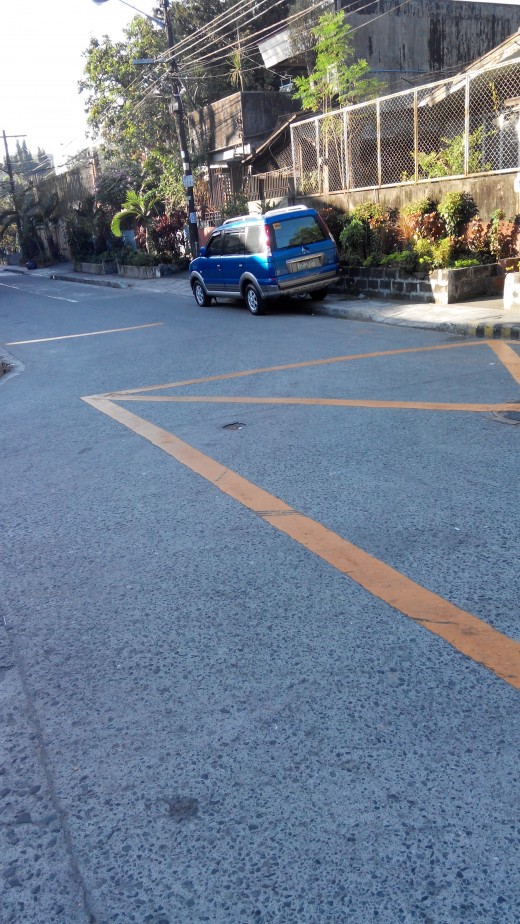 just a sample, but there are areas where vehicles occupy the entire sidewalk