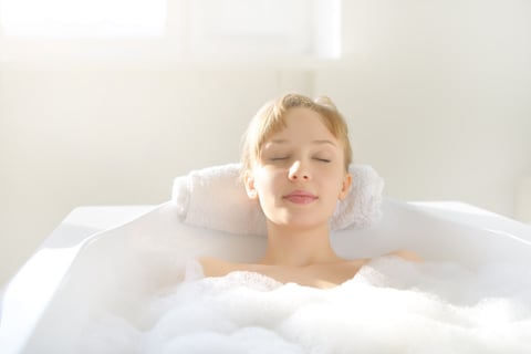 Soak With Your Oils In A Warm Bath