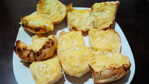 Garlic Bread in minutes