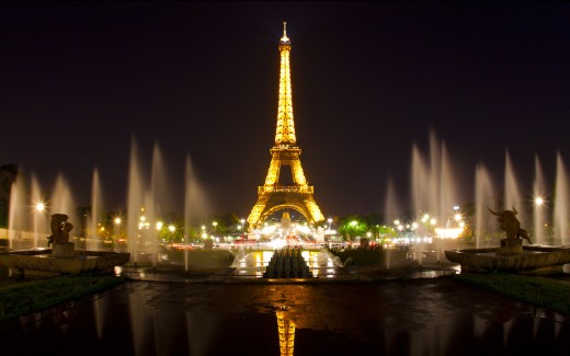 Paris at night