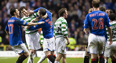 Tensions boil over during an Old Firm fixture