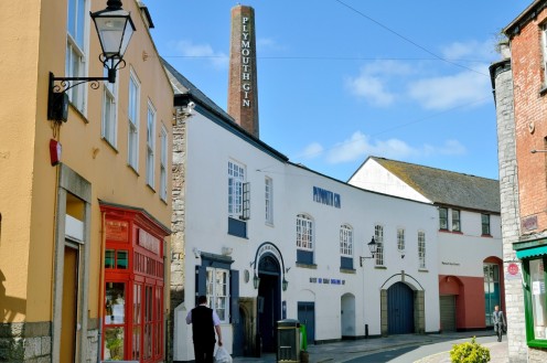The Plymouth Gin distillery on The Barbican 