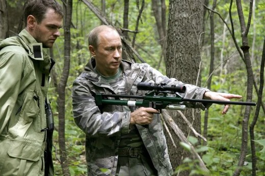 Vlad Putin who has been compared to Hitler and Stalin.