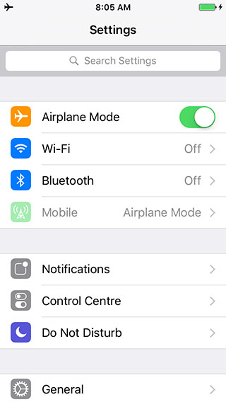IOS Settings