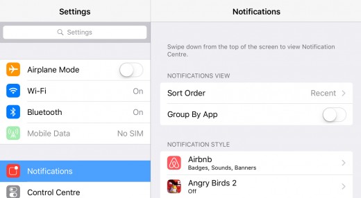Notifications