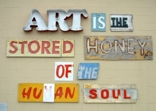 Art is the stored honey of the human soul!
